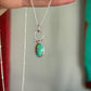 Thunderbird Turquoise Little Pinned Hinge Necklace