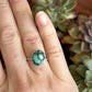 Desert Bloom Variscite Twist Stacker Ring in size 7-1/4