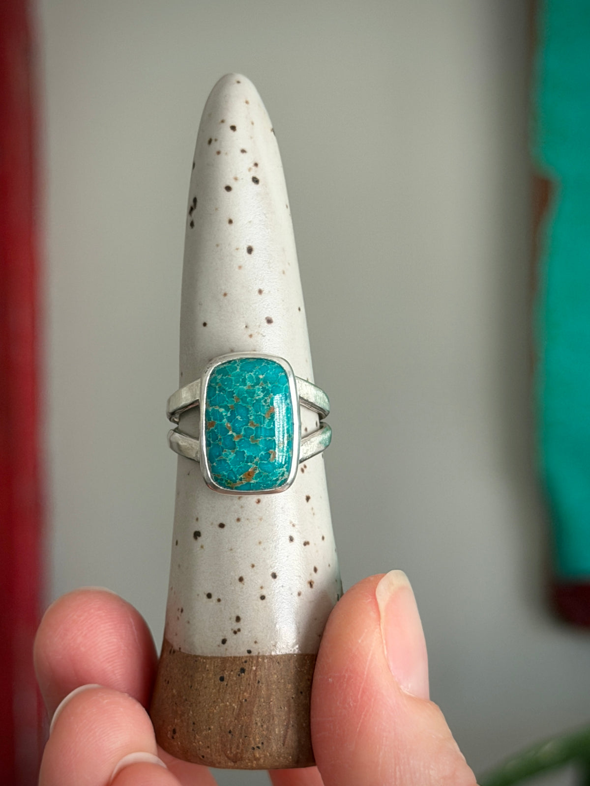 Patagonia Turquoise Ring in size 8.5