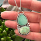 Desert Bloom + Australian Variscite Color Totem Pendant v1