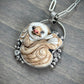 Laura Mears Swirly Sloth Pendant