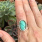 Fox Turquoise Ring in size 9.75