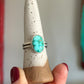 Sonoran Nugget Turquoise Ring size 10.25