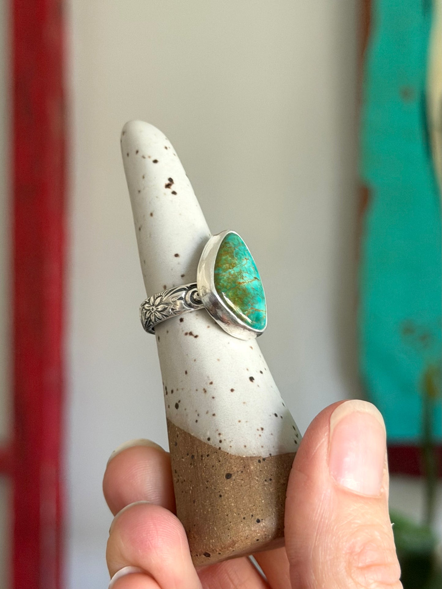 Patagonia Turquoise Ring in size 7