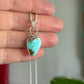 Royston Royal Blue Turquoise Pinned Hinge Pendant