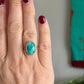 Sonoran Nugget Turquoise Twist Ring size 8