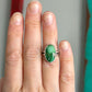 Emerald Valley Turquoise Ring in Green size 6