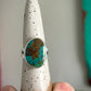 Rising Phoenix Turquoise Ring in size 8.5