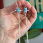 Golden Hills Turquoise Fringe Earrings v2