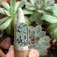 Nautilus Variscite Olive Art Deco Ring in size 9.5