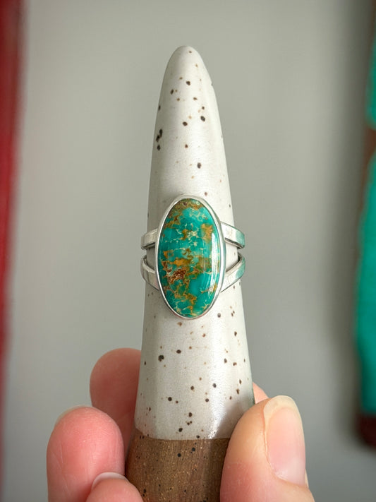 Royston Turquoise Ring in size 7.5