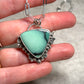 Desert Bloom Variscite Funky Pendant