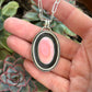 Pink Conch Shell Shadowbox Pendant