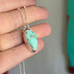 Royston Royal Blue Turquoise Necklace in pale green