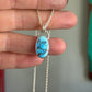 Golden Hills Turquoise Oval Pendant