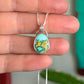 Royston Royal Blue Turquoise Necklace in Pale Blue and Gold