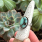 High Grade Desert Bloom Variscite Ring in size 7-1/4