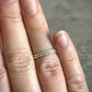 Stacking Rings in Sterling Silver