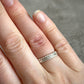 Stacking Rings in Sterling Silver
