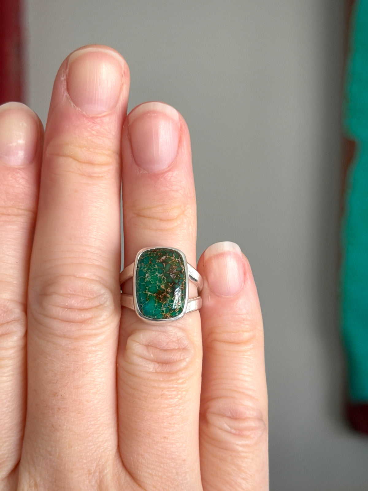 Patagonia Turquoise Ring in size 5.5