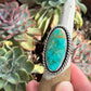 Patagonia Turquoise Twist Ring in size 8-3/4 to 9