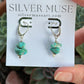 Sierra Nevada Turquoise Leverback Earrings v5