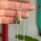 Royston Turquoise Little Necklace in Green + Gold