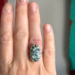 Poseidon Variscite Ring in size 7.75