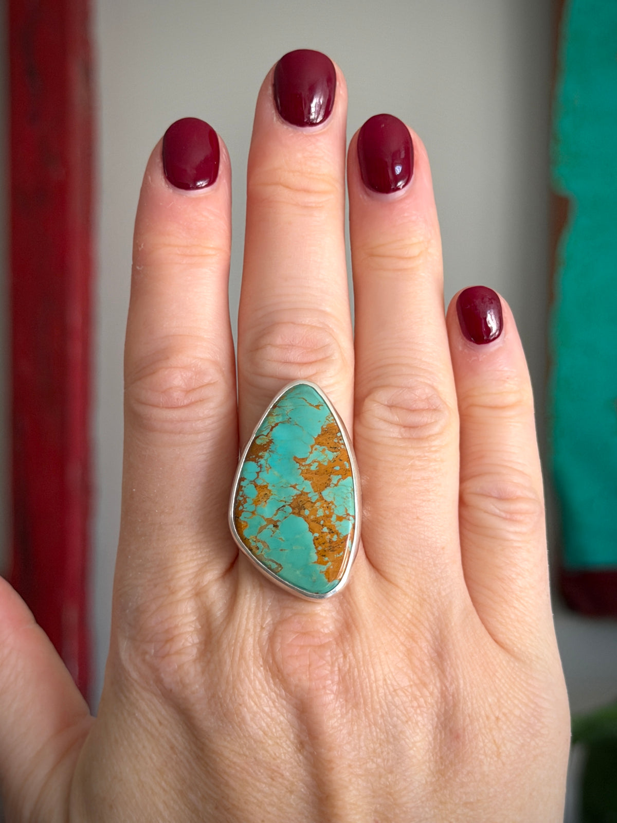 Royston Turquoise Ring size 10.75