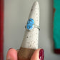 Golden Hills Turquoise Ring Fleur Band size 7.25