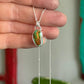 Royston Turquoise Little Necklace in Green + Gold