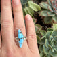 Golden Hills Turquoise Ring size 7