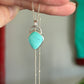 Royston Turquoise Kite Pendant Pale Blue