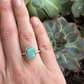 Catalina Turquoise Ring in Blue in size 7