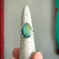Polychrome Desert Bloom Variscite Ring size 6.5 STAMPED BAND