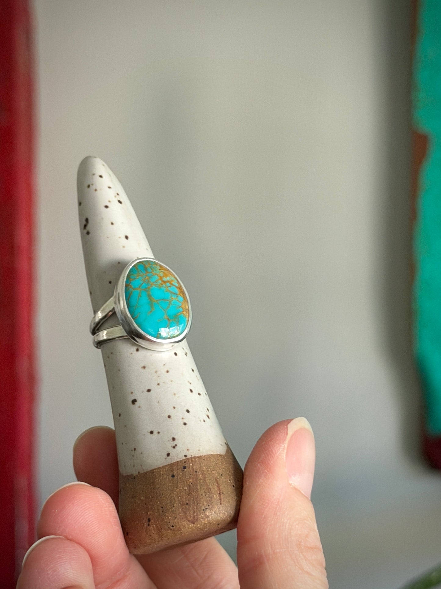 Royston Turquoise Ring in size 7