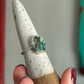 Blueboy Variscite Ring Twist Band size 8.5