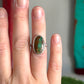 Royston Ribbon Turquoise Ring in size 6