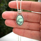 Calypso Variscite Oval Pendant