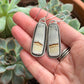 Chicken Track Jasper Bar Earrings