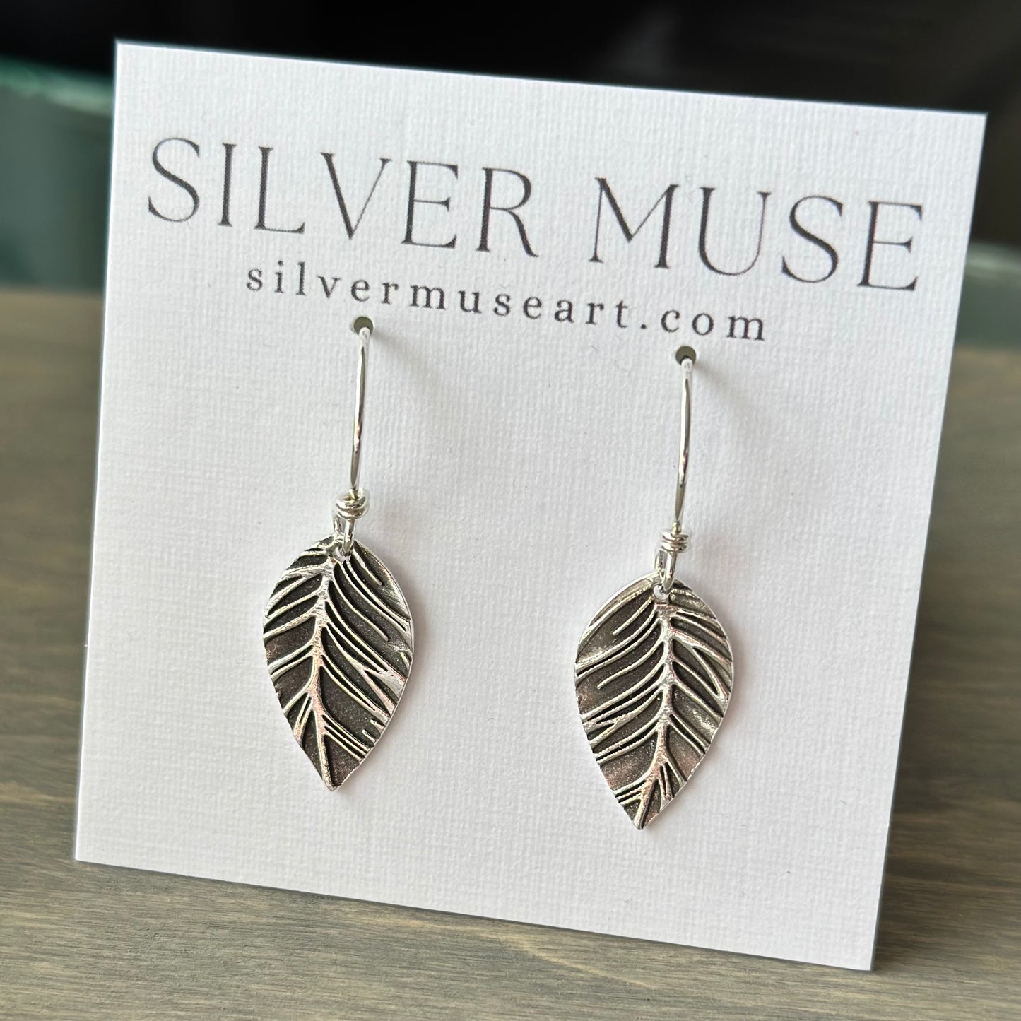 Feather Point Earrings