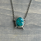 Pilot Mountain Turquoise Suspended Pendant v8