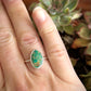 Emerald Valley Stacker Ring in size 7