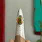 Royston Ribbon Turquoise Ring in size 4.5 STAMPED BAND