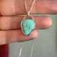 Royston Royal Blue Turquoise Necklace in Pale Blue Twist