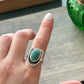 Sierra Bella Turquoise Arch Ring in size 8.25