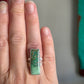 Australian Variscite Bar Ring in size 6.75 to 7