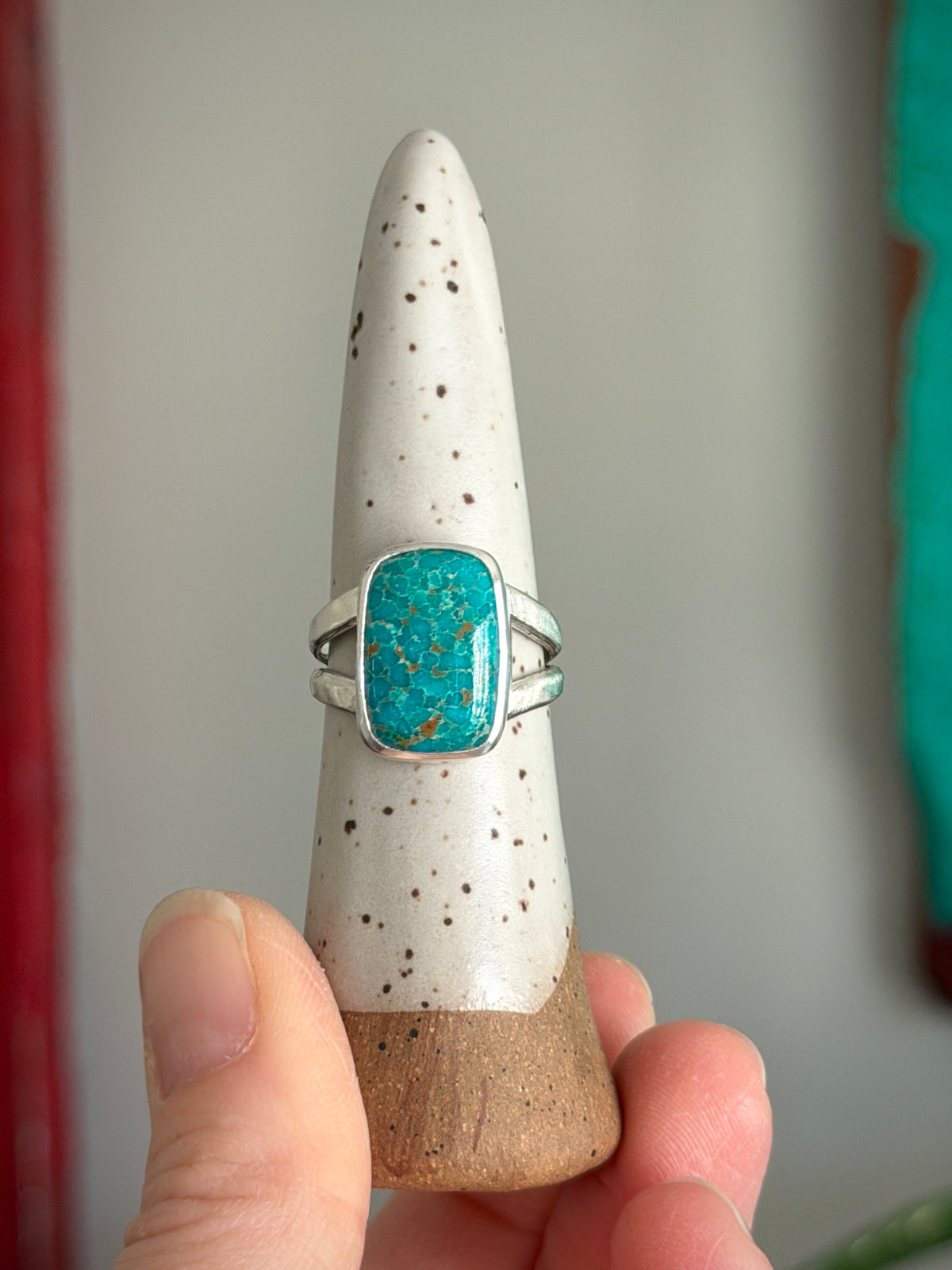 Patagonia Turquoise Ring in size 8.5