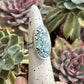 Desert Bloom Variscite Ring in size 6.25