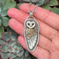 Laura Mears Full Owl Pendant